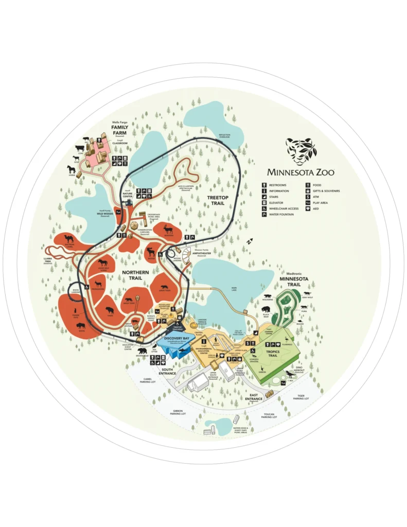 Minnesota Zoo Map 2024