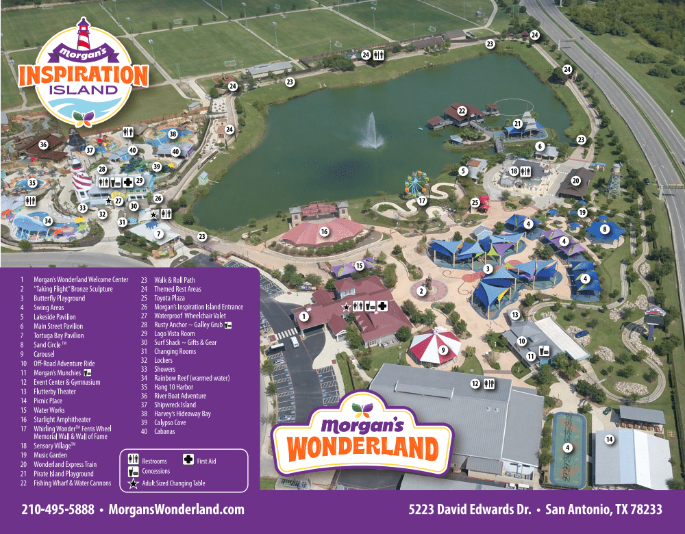 Morgan's Wonderland Map