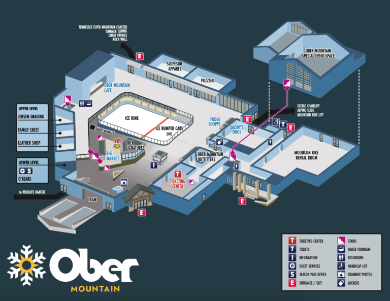 Ober Gatlinburg Map and Brochure (2024 – 2023)
