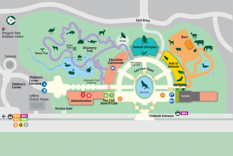 Prospect Park Zoo Map and Brochure (2025 – 2020)