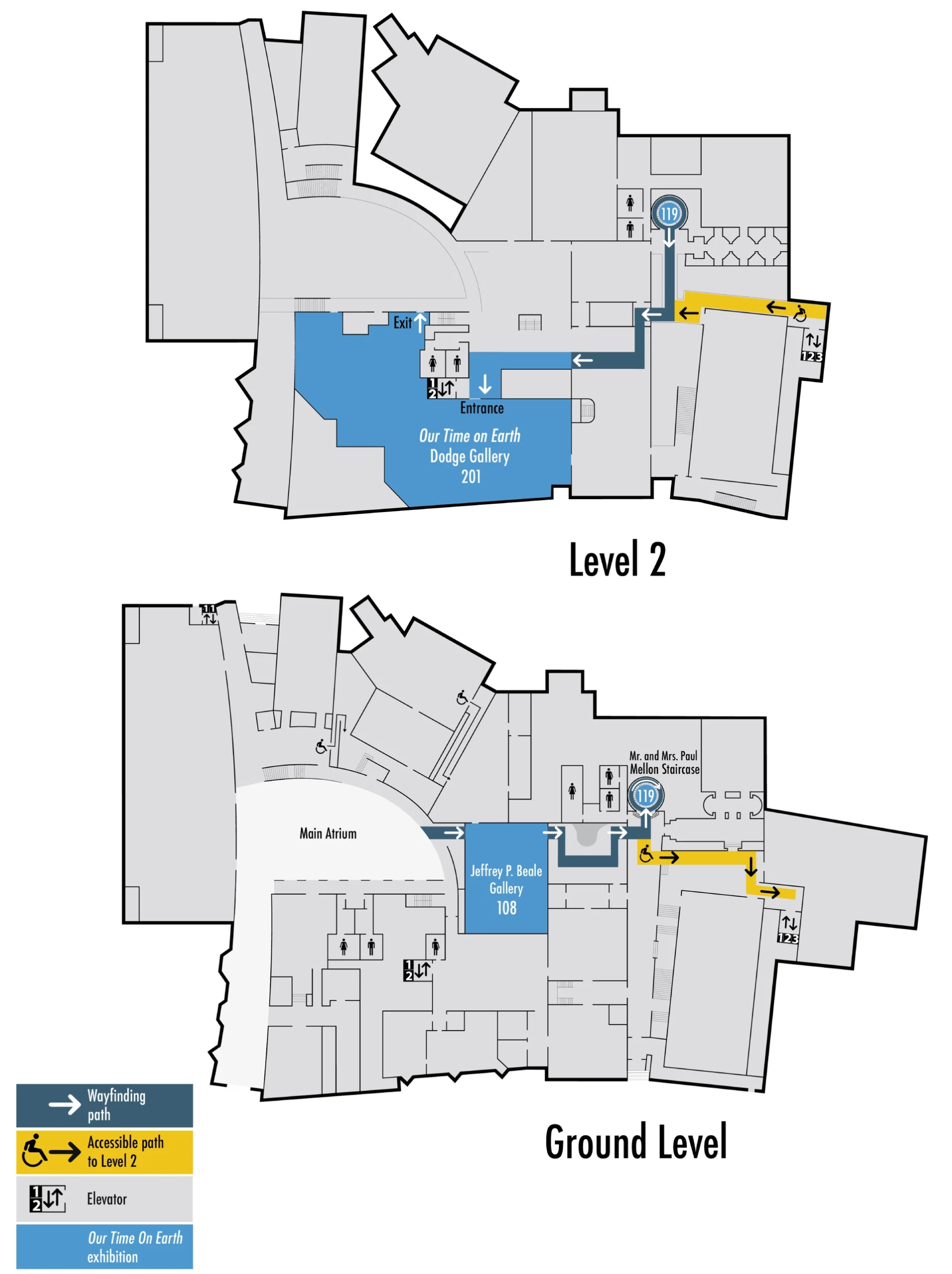 The Peabody Essex Museum Our Time on Earth Map 2025