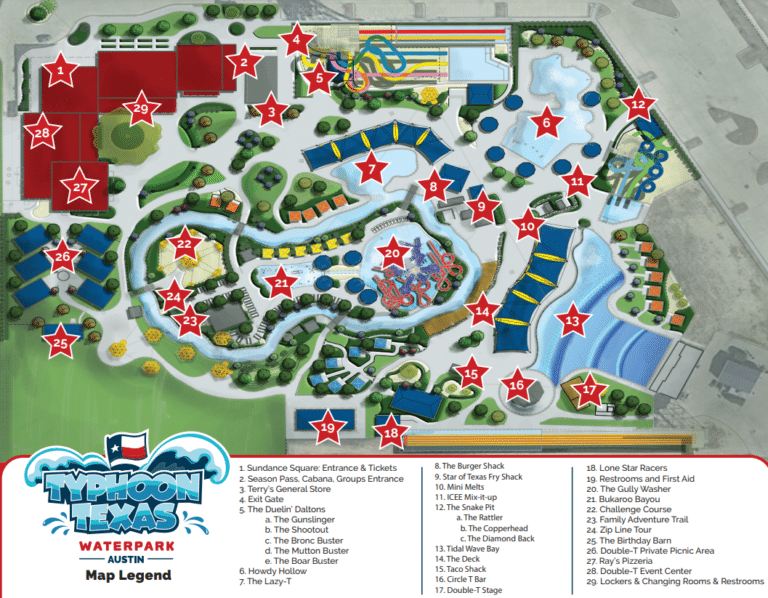 Typhoon Texas Austin Map and Brochure (2016 – 2025)