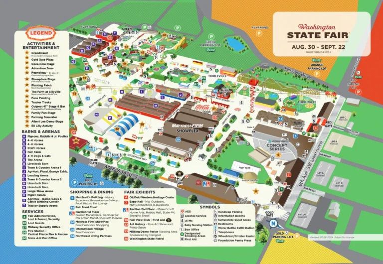 Washington State Fair Map 2024