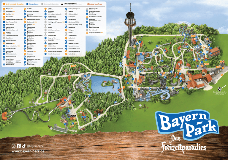Bayern Park Map 2023
