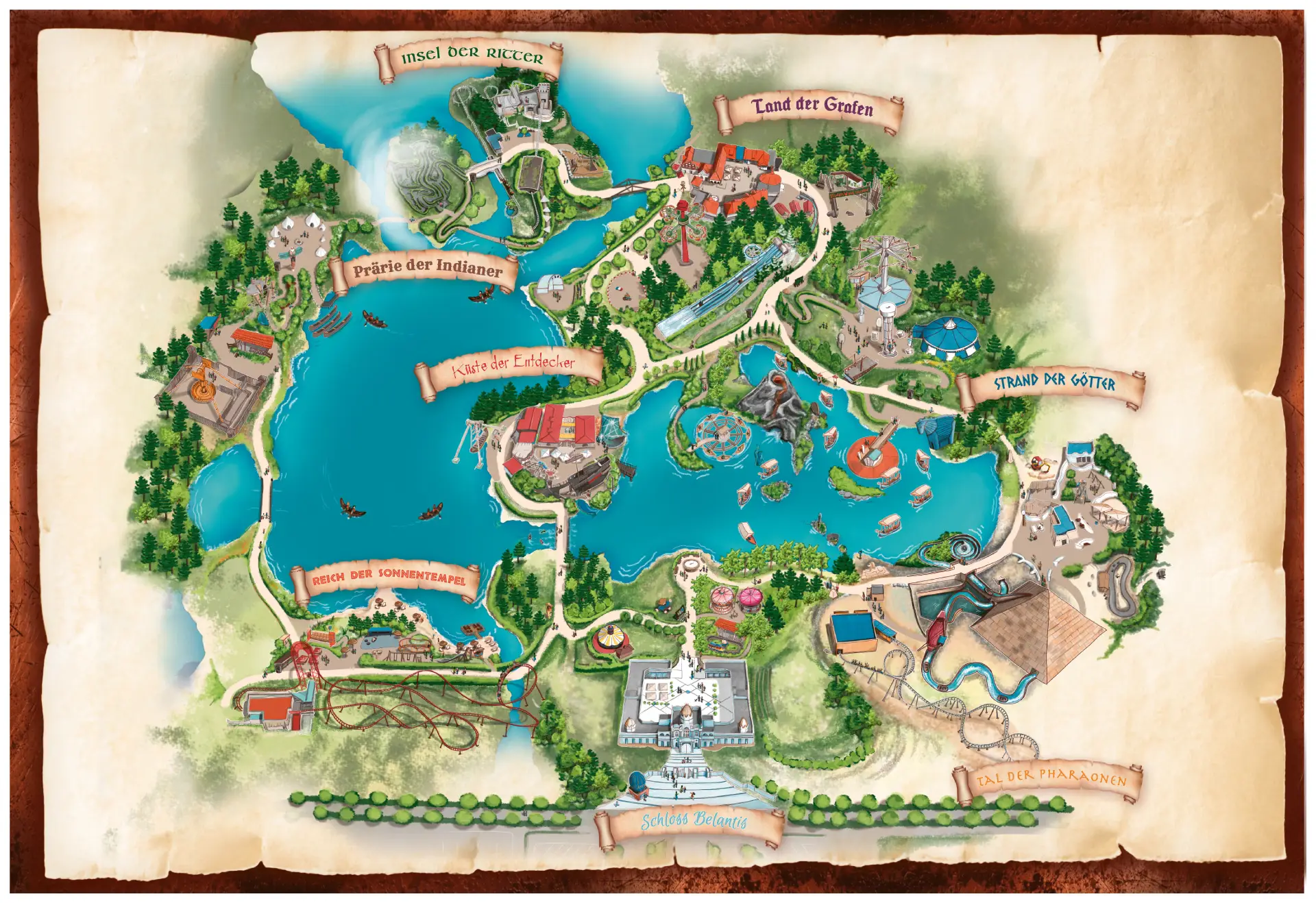 Belantis Map 2025