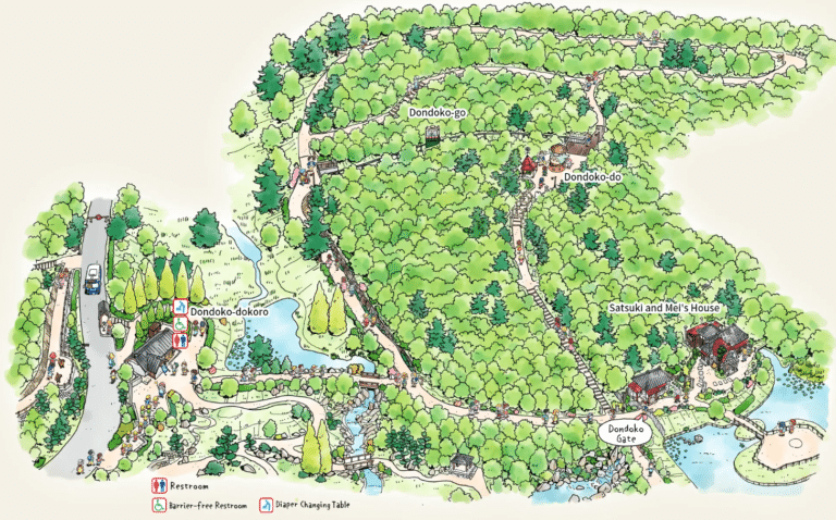 Dondoko Forest Map 2023