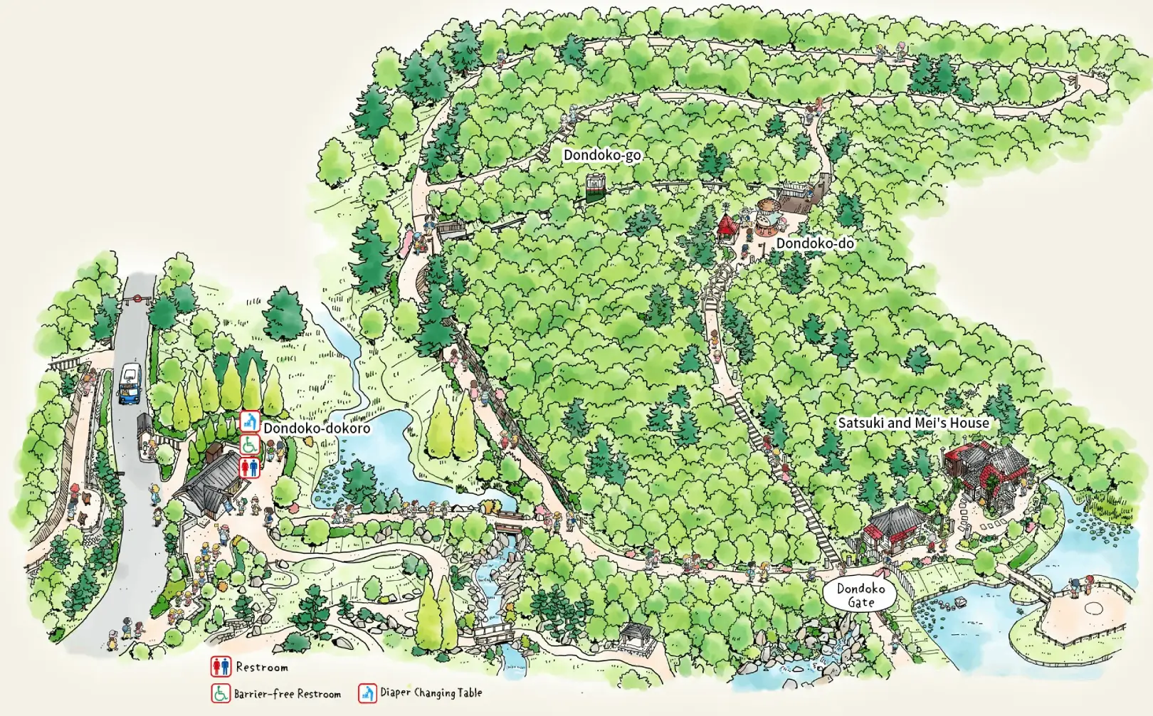 Dondoko Forest Map 2025