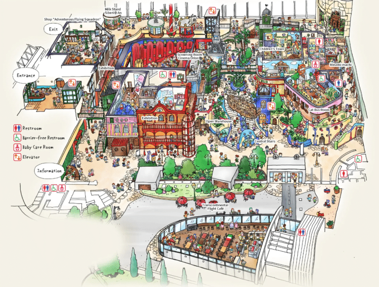 Ghibli’s Grand Warehouse Map 2024