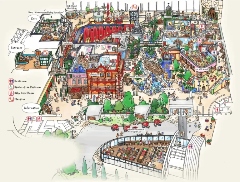 Ghibli's Grand Warehouse Map 2025