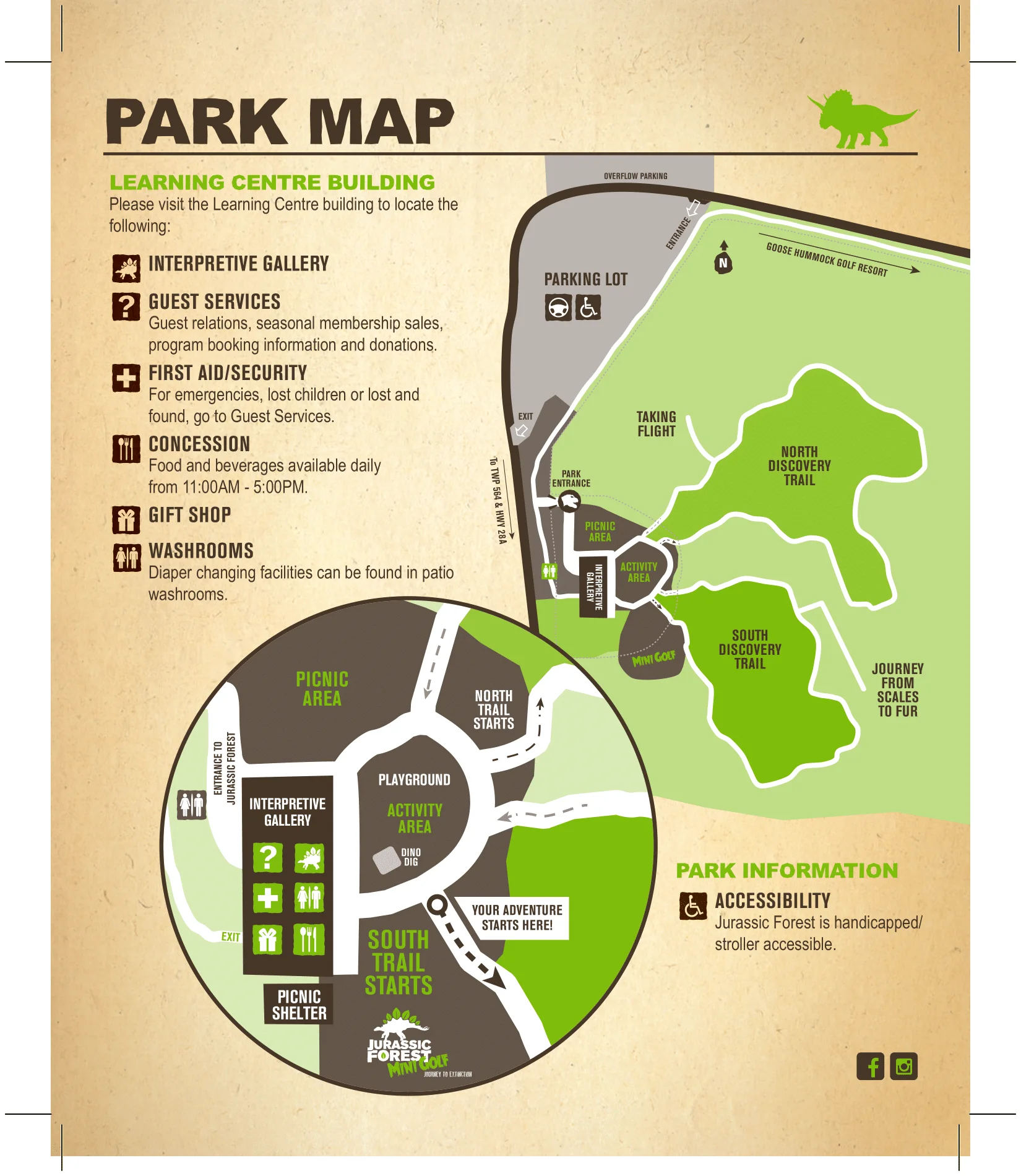 Jurassic Forest Map 2025