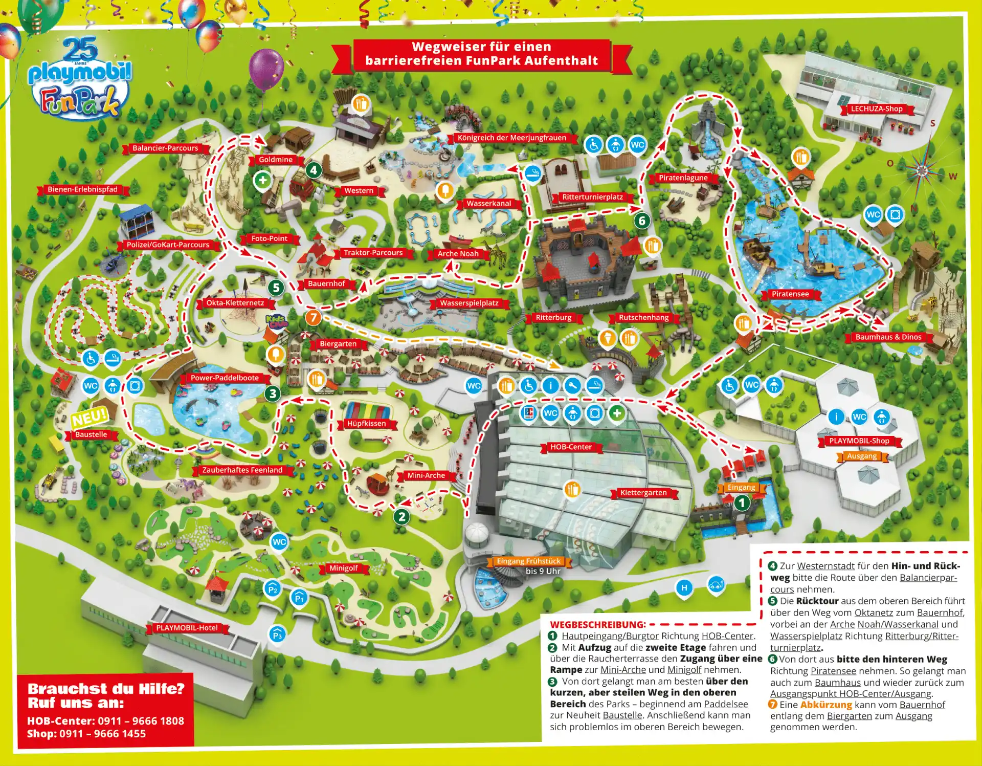 Playmobil-Fun Park Map 2025