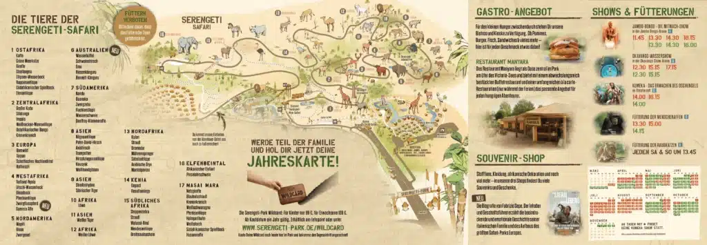 Serengeti Park Hodenhagen Brochure 2023