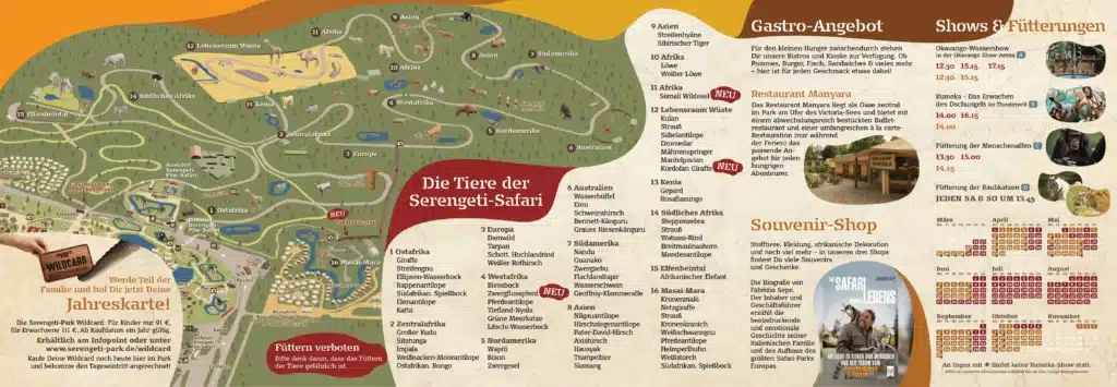 Serengeti Park Hodenhagen Brochure 2024