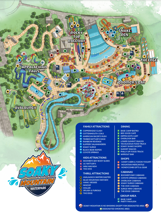 Soaky Mountain Waterpark in Tennessee