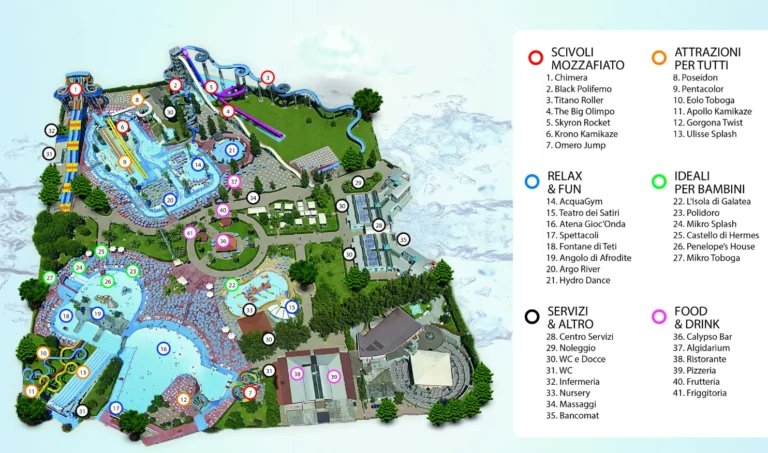 AcquaPark Odissea 2000 Map 2021