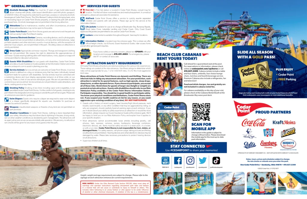 Cedar Point Shores Map 2022