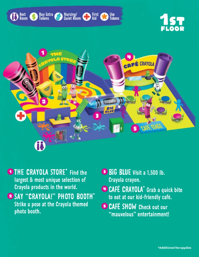 Crayola Experience Map 1 2025