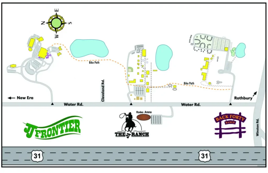 Double JJ Resort Map 2022