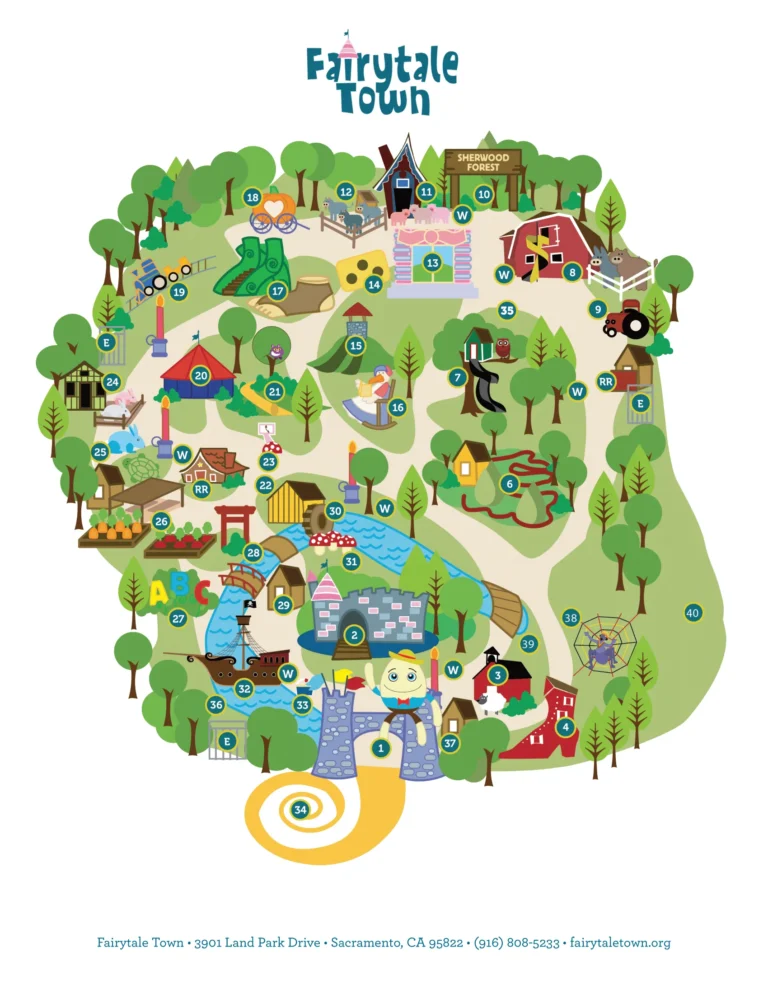 Fairytale Town Map 2024-1