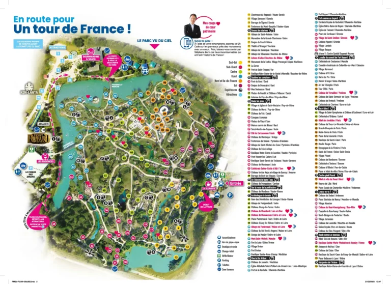 France Miniature Map 2025