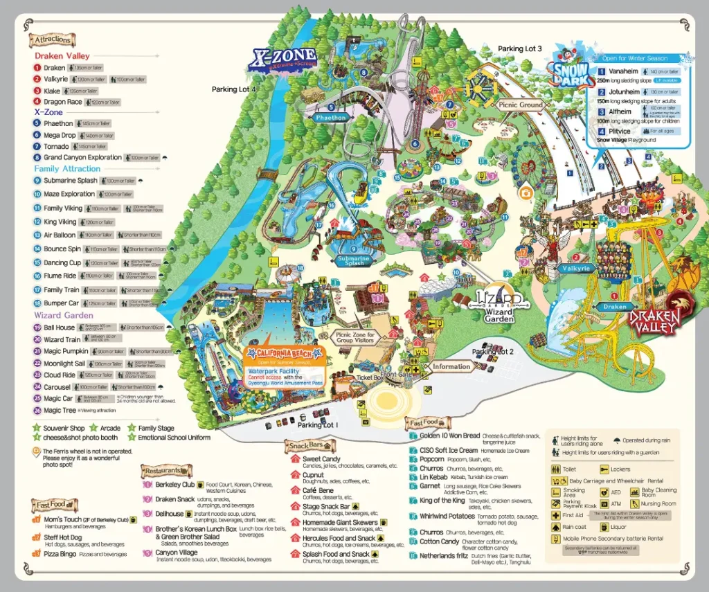 Gyeongju World Map 2023