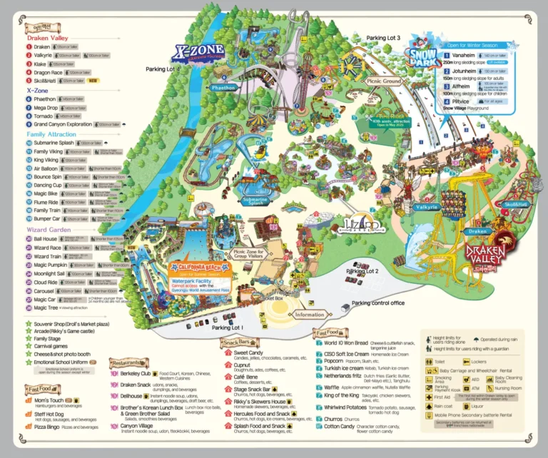 Gyeongju World Map 2025