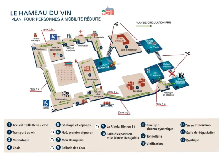 Hameau Duboeuf Map 2023