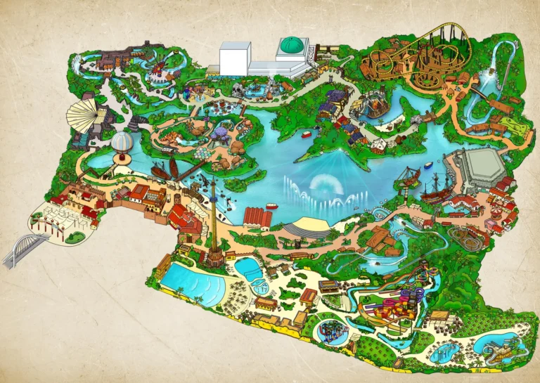 Isla Mágica Map 2025