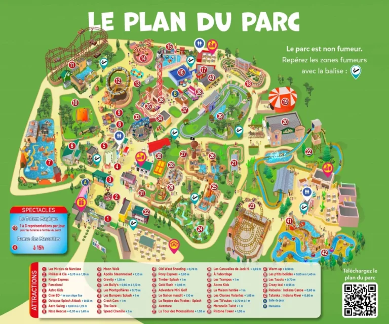 Kingoland Amusement Park Map 2025