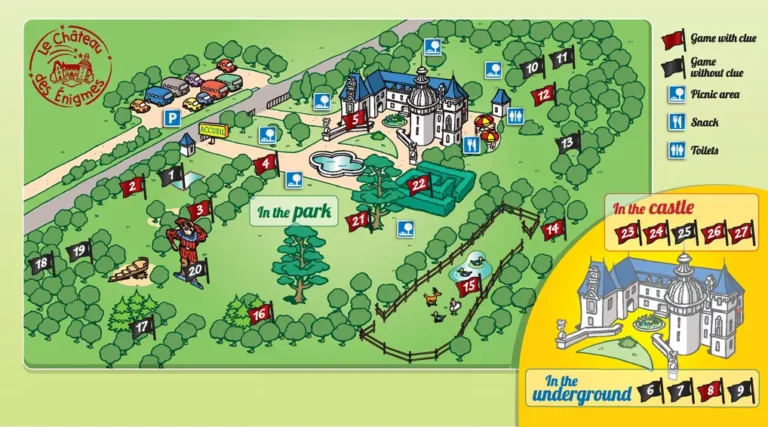 Le Château des Enigmes Map 2023