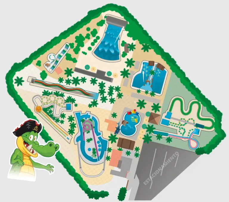 Mazagua Water Park Map 2023
