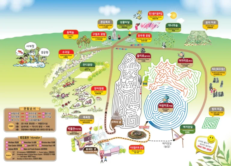 Maze Land Map 2023