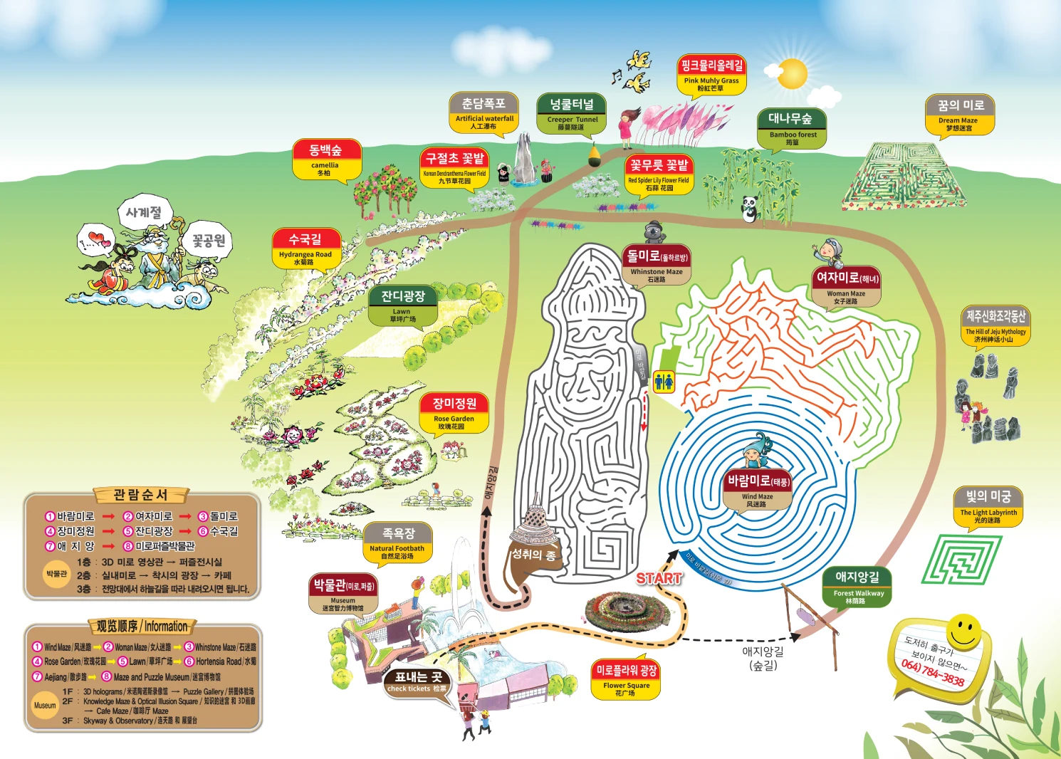 Maze Land Map 2025