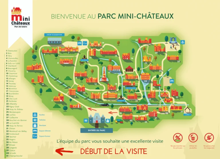 Mini Castle Park Map 2023