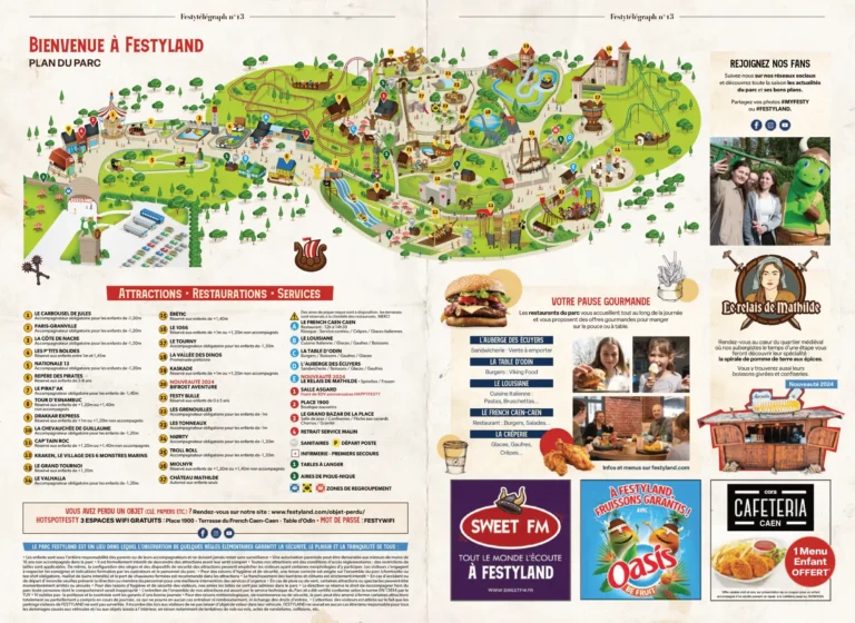 Parc Festyland Map 2025 2
