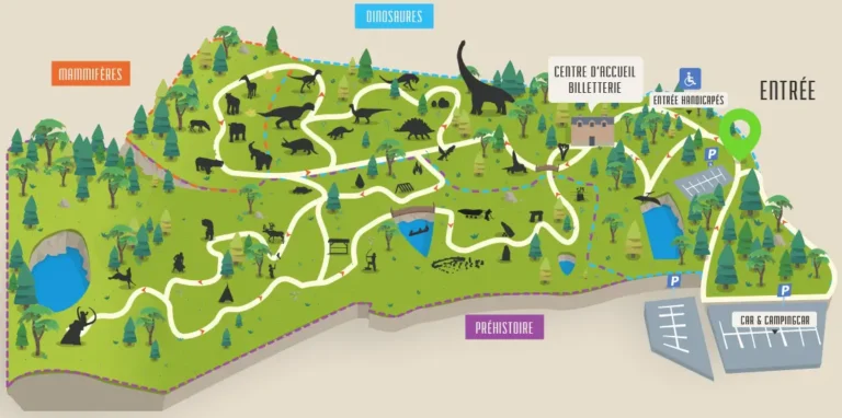 Parc de Préhistoire de Bretagne Map 2023