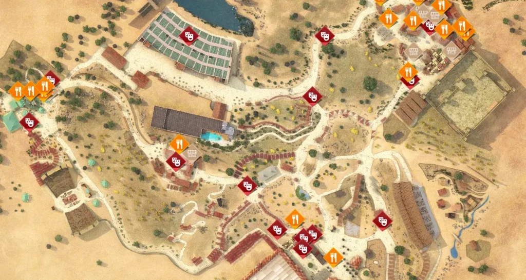 Puy du Fou España Map 2022