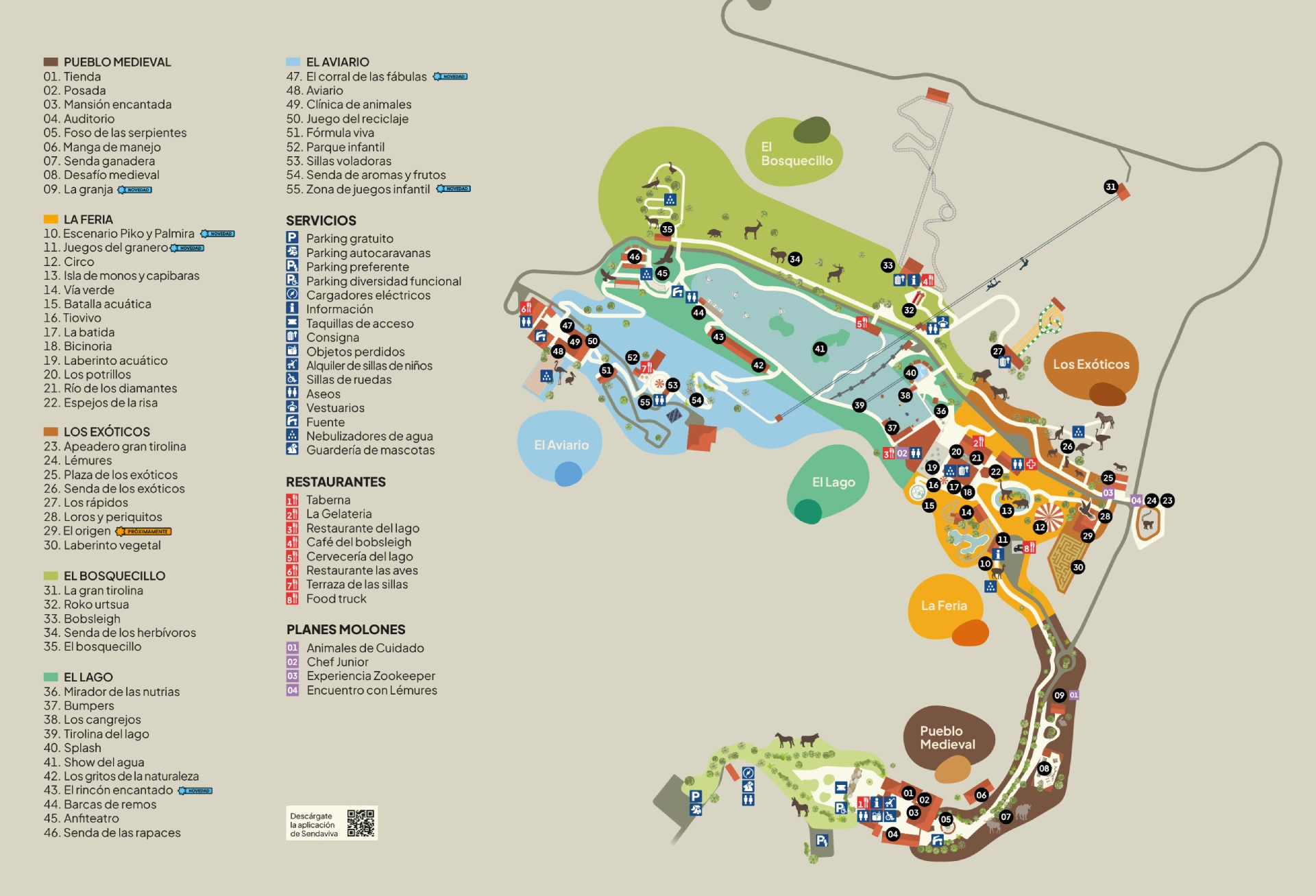 Sendaviva Natural Park Of Navarra Map 2025 (1)