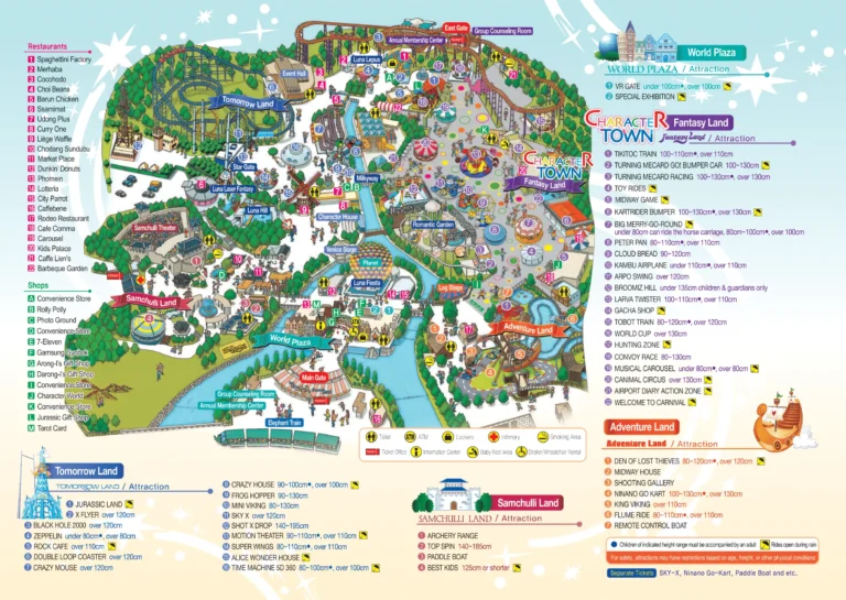Seoul Land Map 2023