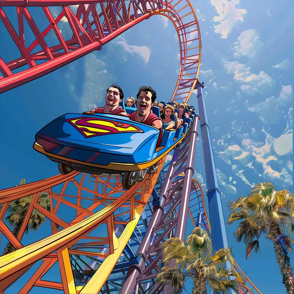 Superman_ Escape From Krypton roller coaster