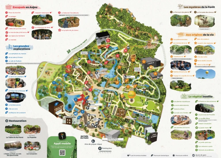 Terra Botanica Map 2023