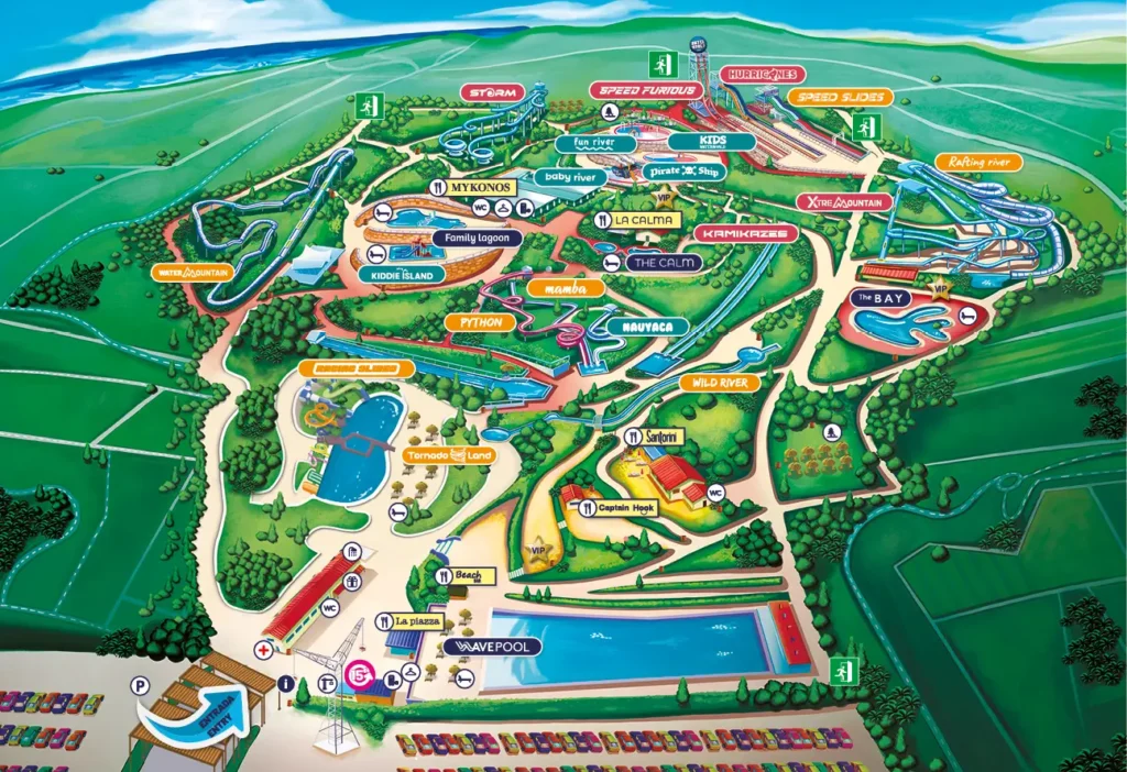 Water World Parc Map 2024