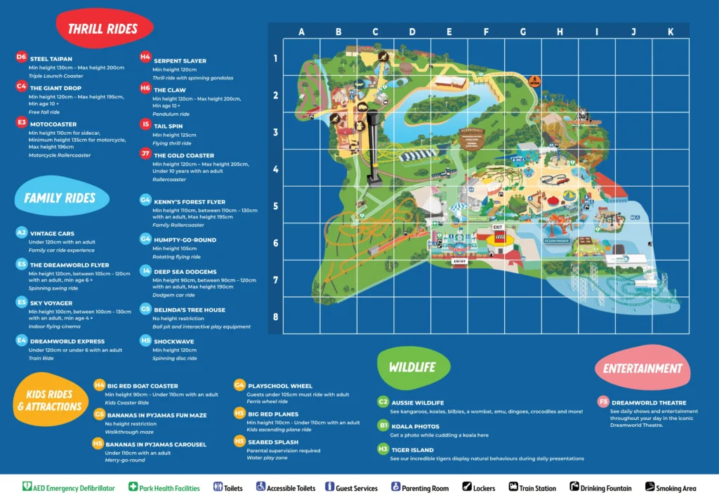 WhiteWater World Map 2024