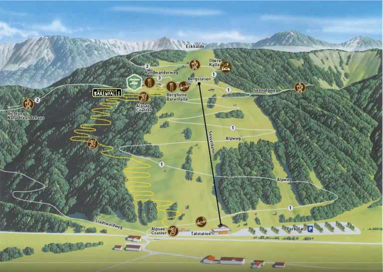 Alpsee Bergwelt Map 2023