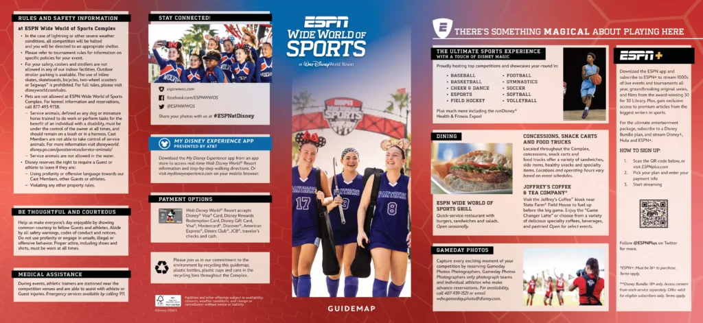 ESPN Wide World of Sports Complex Map 2023