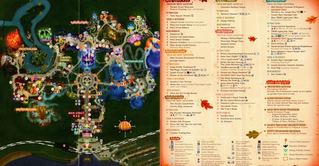 Mickey's Not-So-Scary Halloween Map 2023