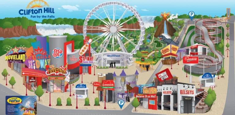 Niagara SkyWheel Map 2023
