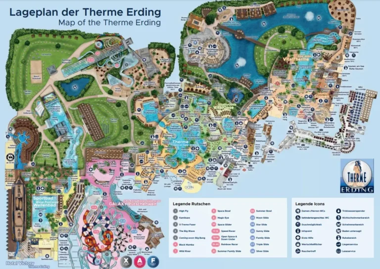 Therme Erding Map 2025