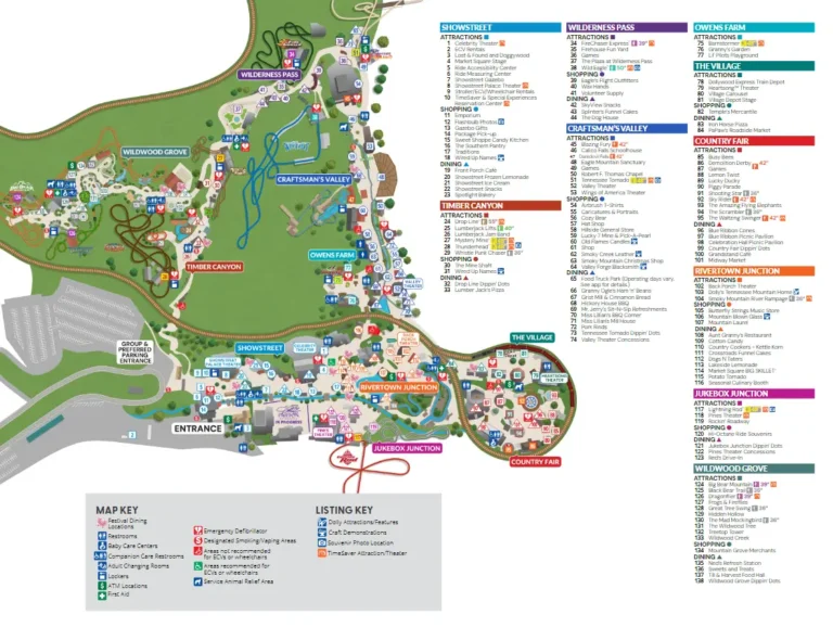 Wildwood Grove Map 2024