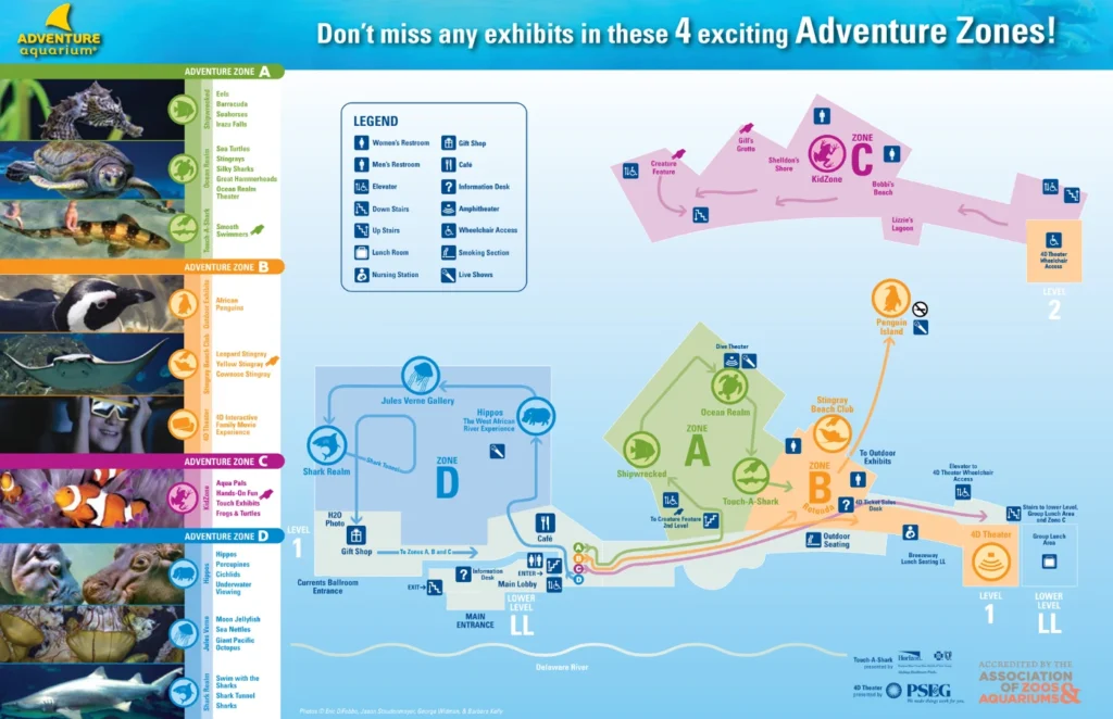 Adventure Aquarium Map 2017